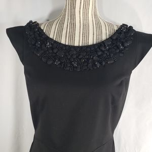 Antik Batik Black Embellished Collar Dress Size Medium/40